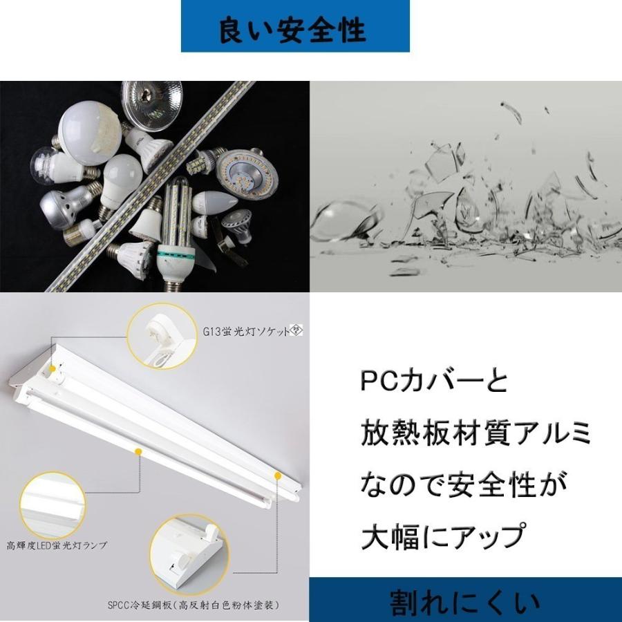 2本セット 業界第一位 LED蛍光灯36W 蛍光灯からLEDへの切り替え 120CM