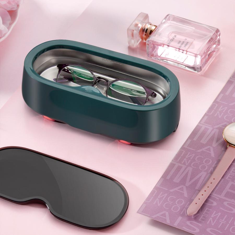 超音波洗浄機 メガネクリーナー 眼鏡 めがね 洗浄機 洗浄器 家庭用