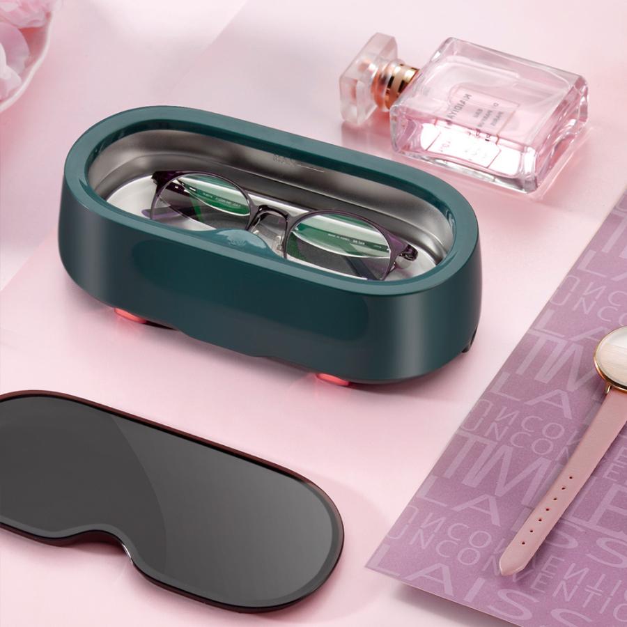 超音波洗浄機 メガネクリーナー 眼鏡 めがね 洗浄機 洗浄器 家庭用