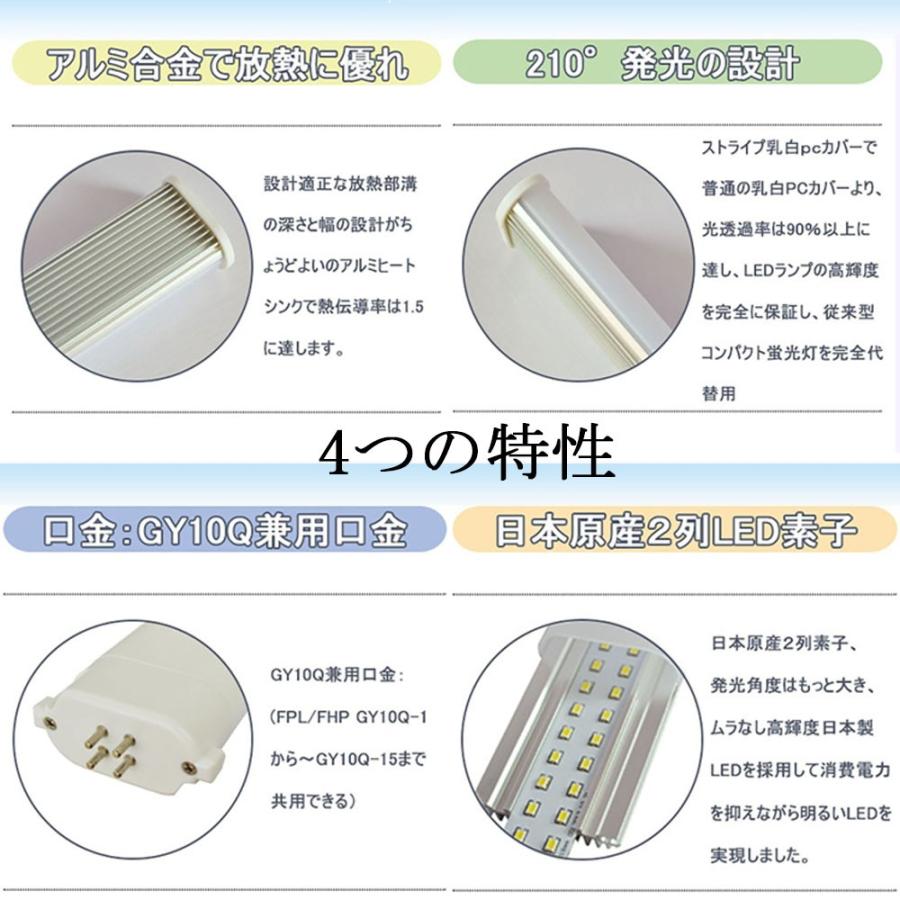 コンパクト蛍光灯 led化 fpl45 fhp45 fpl55 ledランプ