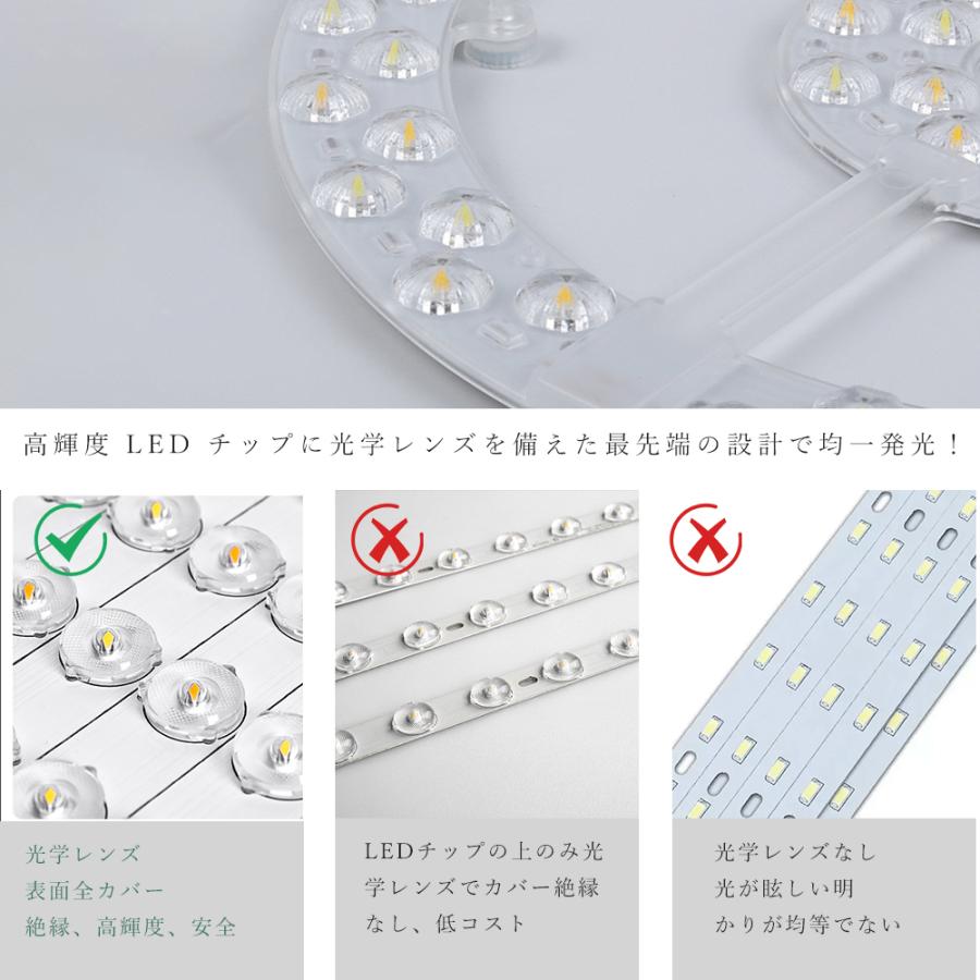 LED シーリングライト 4畳 6畳 15W 昼白色5000K 全光束3000lm 工事不要