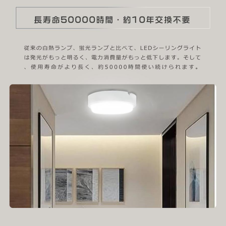 シーリングライト LED 6畳 電球色 20W 4000lm 照明器具 小型 LED