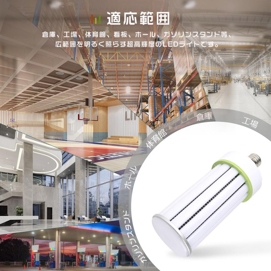 20個セット LED水銀ランプ 100W LEDコーンライト E39口金 20000LM 1000W水銀灯相当 HF1000X 水銀灯からLEDへ交換 コーン型LEDランプ 省エネ トウモロコシ型LED_16