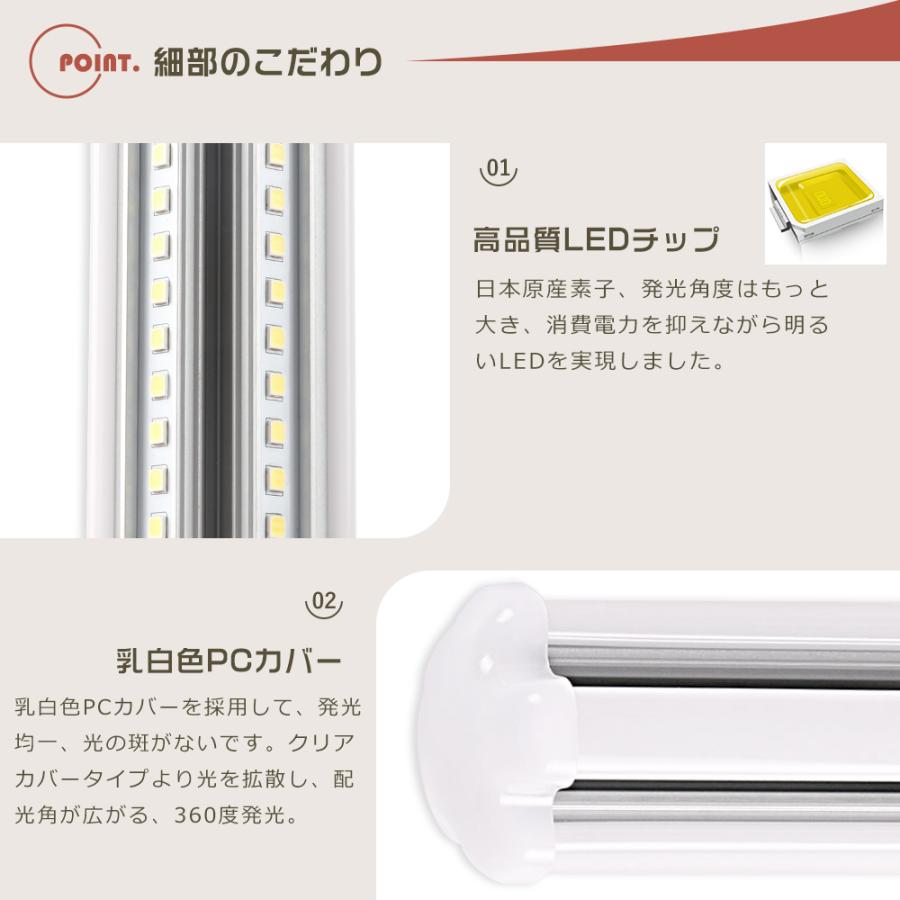 現品特価品 【8本セット】LEDツイン蛍光灯 FDL13形対応 FDL13EXL FDL13EXW FDL13EXN FDL13EXD 6W LEDコンパクト蛍光灯 LED蛍光灯 コンパクト GX10Q口金 1200LM 節電 1年保証