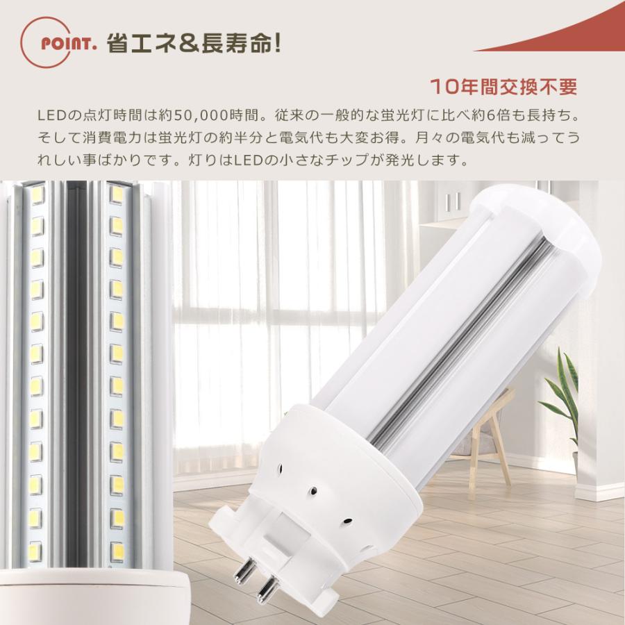 【8本セット】LEDツイン蛍光灯 FDL18形対応 FDL18EXL FDL18EXW FDL18EXN FDL18EXD 8W LEDコンパクト蛍光灯 LED蛍光灯 コンパクト 節電 GX10Q口金 1600LM 1年保証の画像