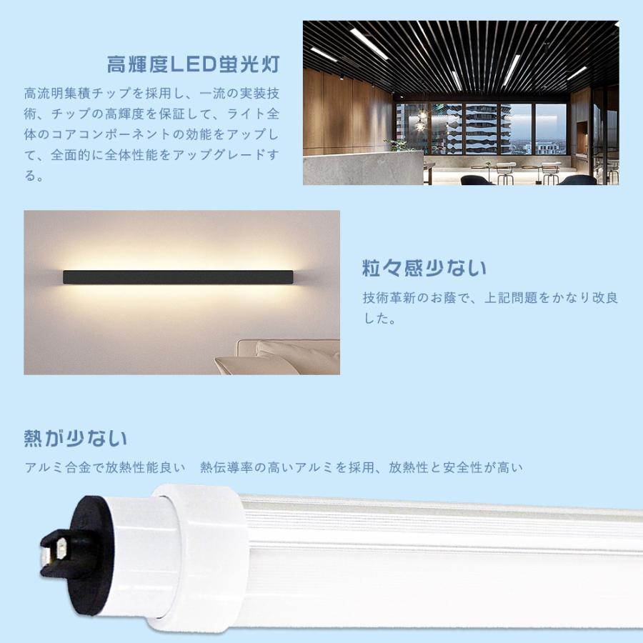 8本セット】LED蛍光灯 110W形 直管 2400mm 消費電力80W 16000lm LED直