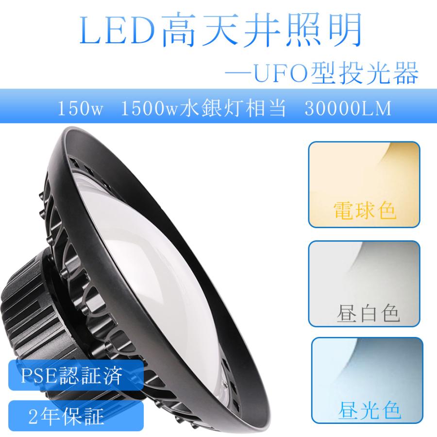 150W高天井灯 LED高天井照明 5000K昼白色　プラグ付 1.5M配線 Amazon.co.jp : [WHLED]LED高天井照明 150W LED高天井灯[1.5M