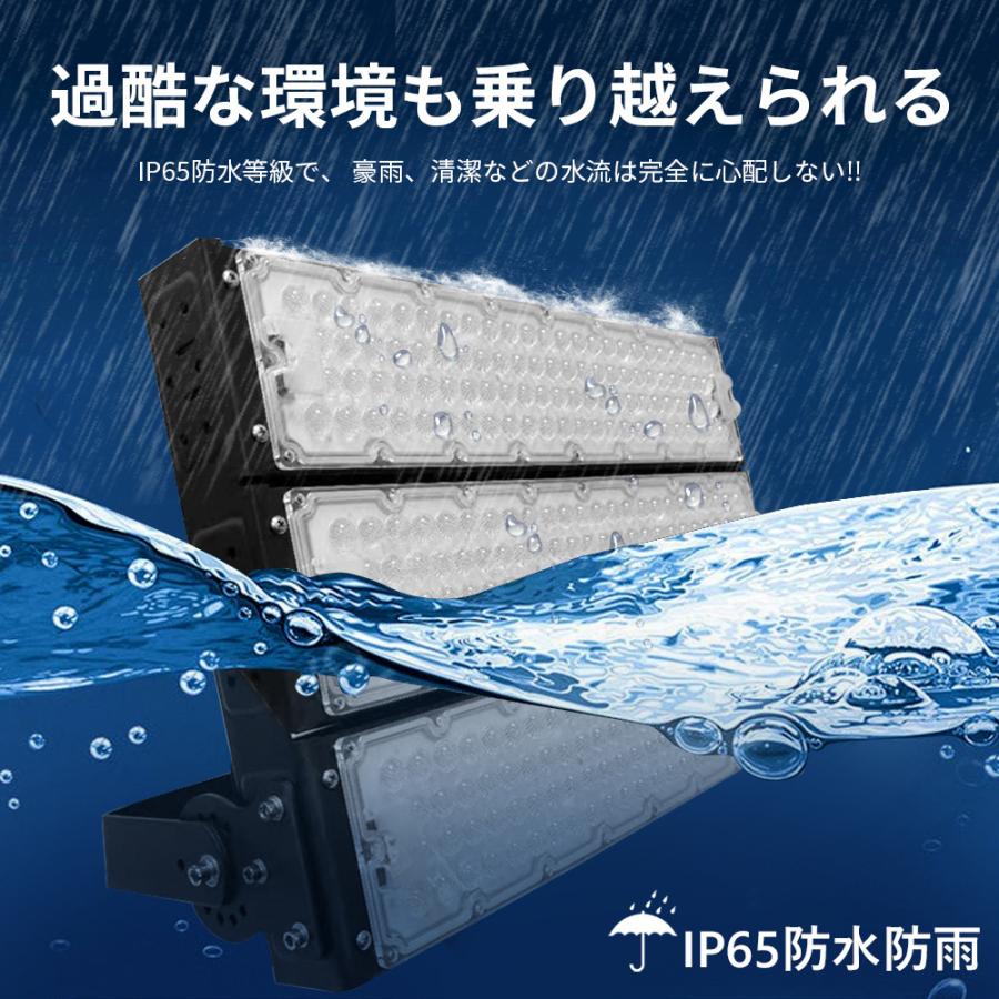 投光器 led 屋外照明 作業灯 大型 防水 1200W 192000lm WEIMALL電源 高