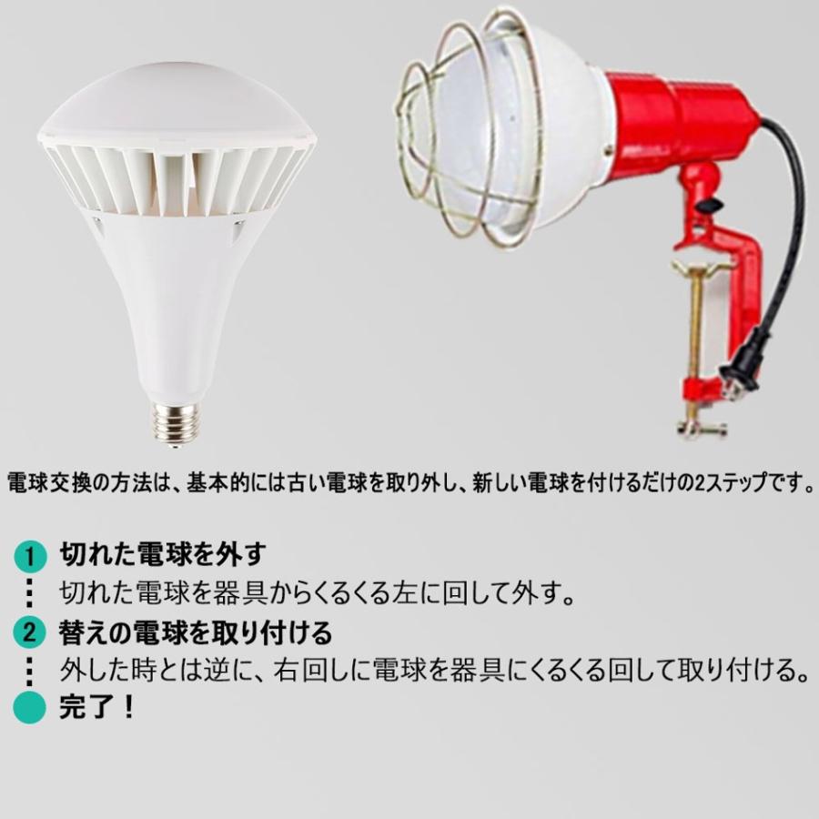 バラストレス水銀灯 水銀灯からledへ交換 led水銀灯 屋外用led照明