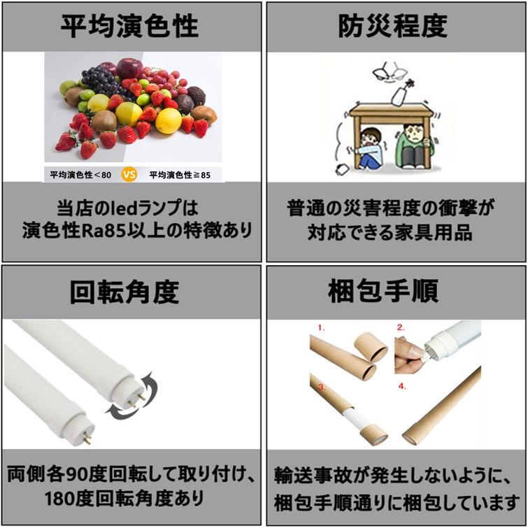 直管型ledランプ 直管蛍光灯 蛍光灯ledに変えるには 工事不要 G13口金