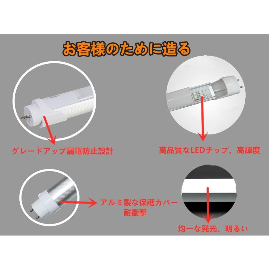 特恵100本3200lm led照明器具 お勧め ledランプ 蛍光灯 20w形 シーリング 直管パイプ28ｍｍ 電球色 蛍光灯120cm 200°発光 口金G13の画像