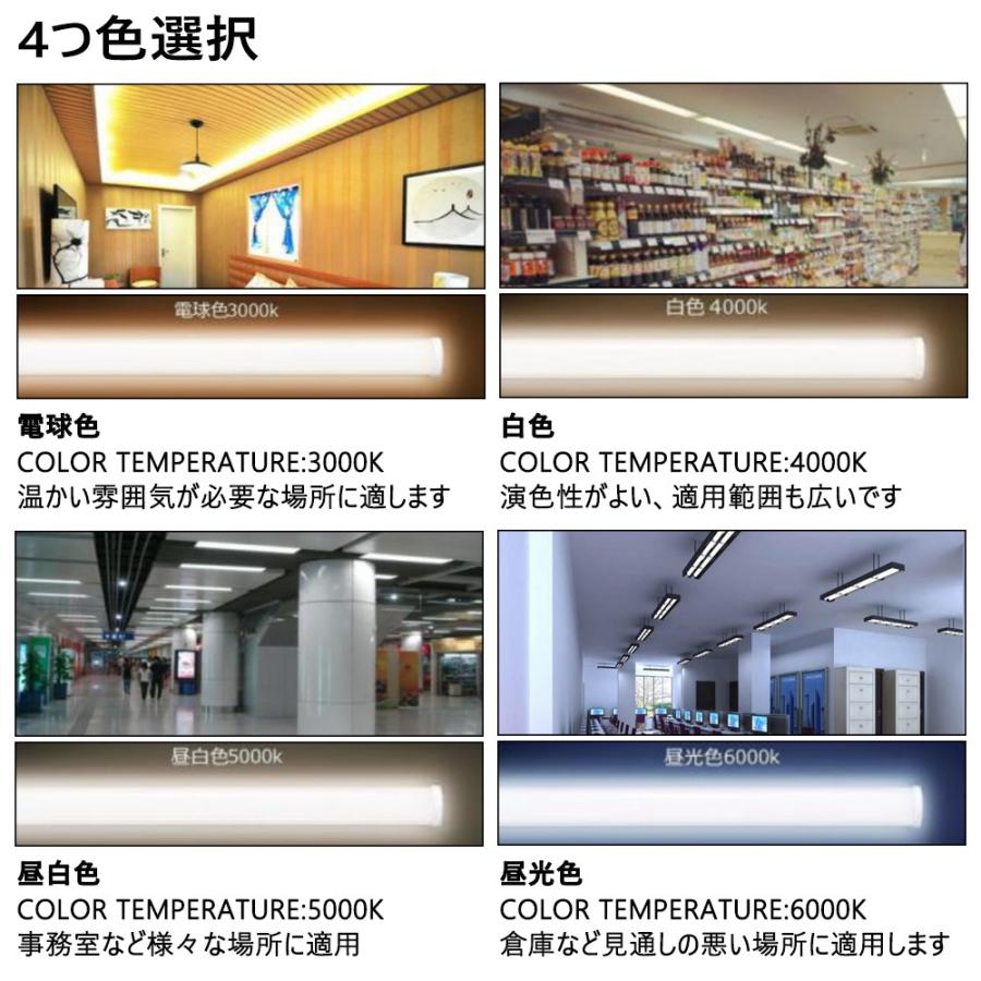 特恵100本3200lm led照明器具 お勧め ledランプ 蛍光灯 20w形 シーリング 直管パイプ28ｍｍ 電球色 蛍光灯120cm 200°発光 口金G13の画像