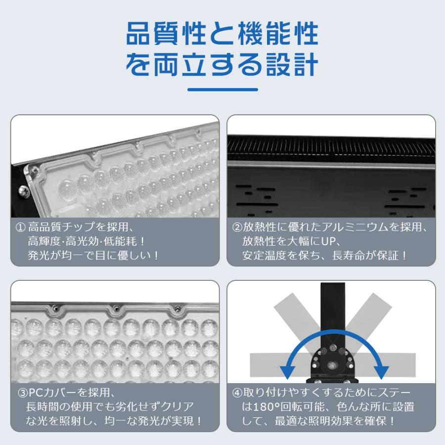 超高輝度 1200W 水銀灯12000W相当 240000LM LED作業灯 LED 投光器 LED 屋外 防水 ワークライト 昼光色 昼白色 電球色 屋外作業 防犯灯 看板 倉庫 IP65 【駐車】