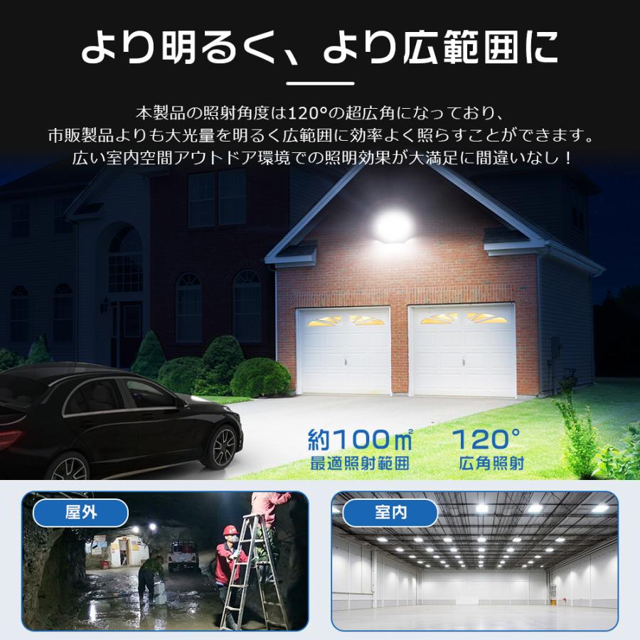 超高輝度 1200W 水銀灯12000W相当 240000LM LED作業灯 LED 投光器 LED 屋外 防水 ワークライト 昼光色 昼白色 電球色 屋外作業 防犯灯 看板 倉庫 IP65 【駐車】
