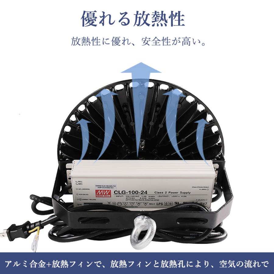 led照明 投光器 円盤型 倉庫 工場照明 屋外 LEDワークライト 200W