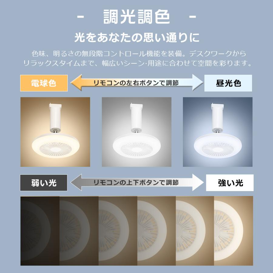 ファン付き照明 おしゃれ リモコン LEDシーリングファンライト 4畳 6畳