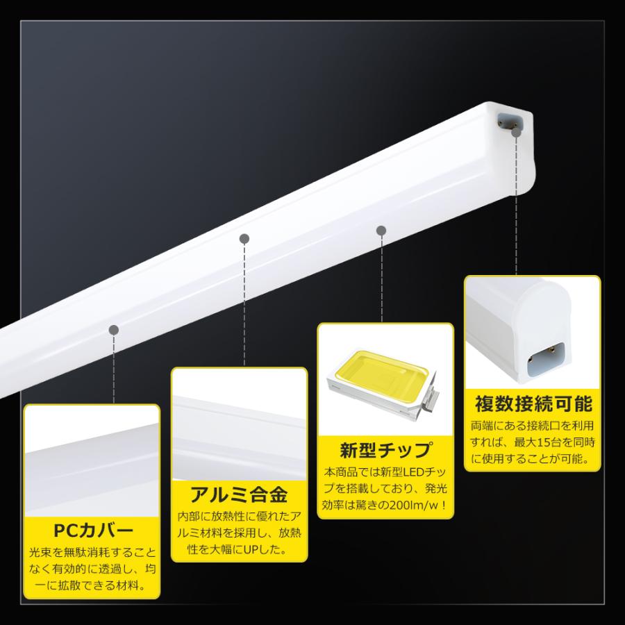 LED直管蛍光灯 20W形 直管 消費電力10W 2000LM LEDライト 57cm LED蛍光