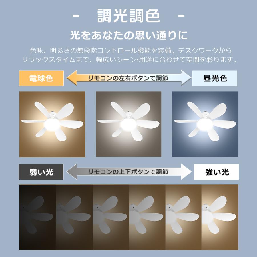1台2役】ファン付きシーリングライト LEDシーリングファンライト 6畳 8 