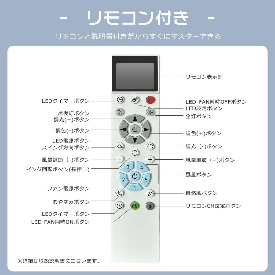 ファン付きシーリングライト 6畳 8畳 10畳 首振り 自動 アレクサ対応