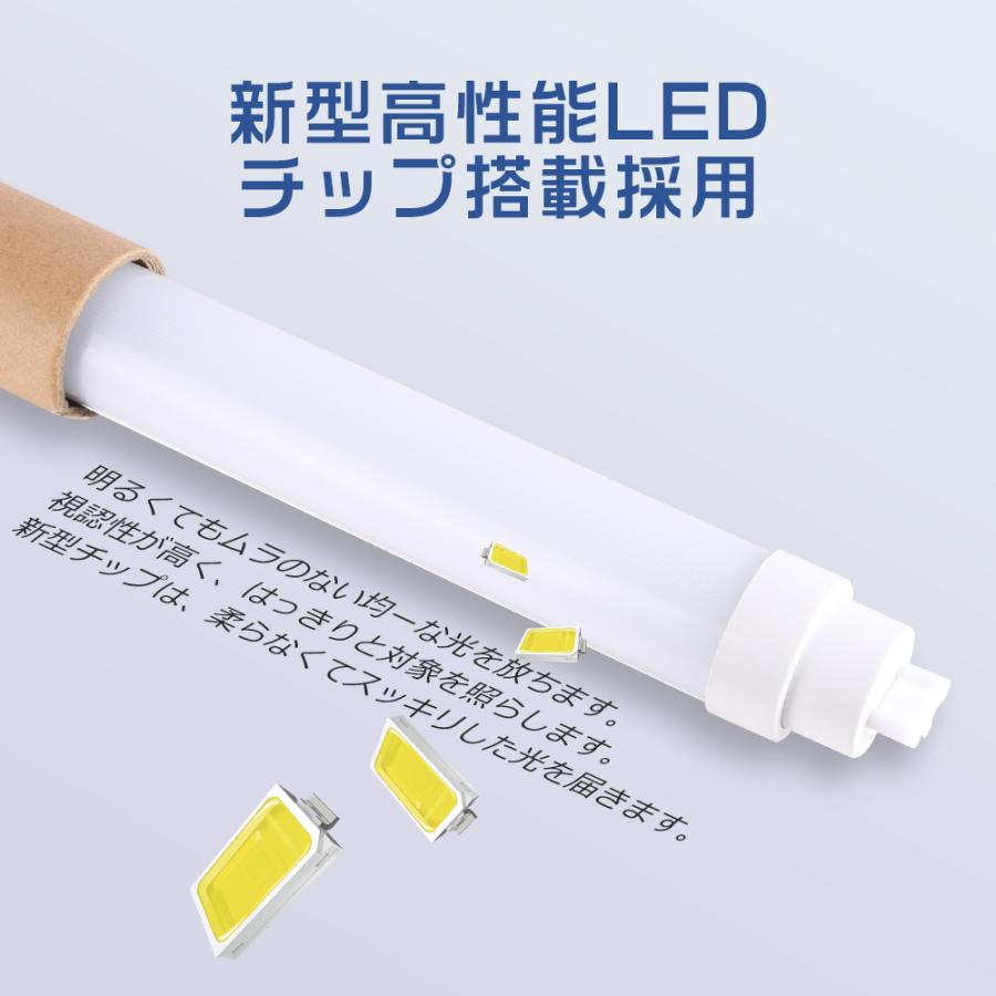 2本セット】全工事不要 直管型LED蛍光灯 25形 15W 3000LM 700mm 直管