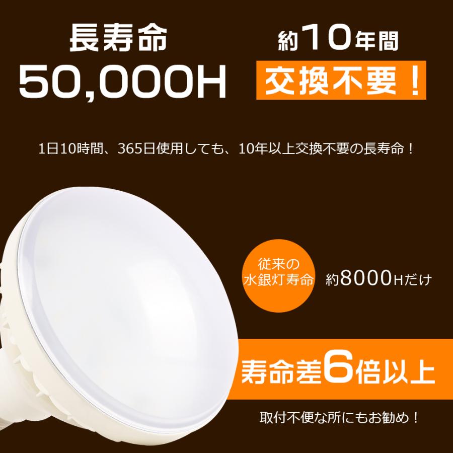 ledバラストレス水銀灯 25W 5000LM 250W相当 PAR38 E26 バラストレス