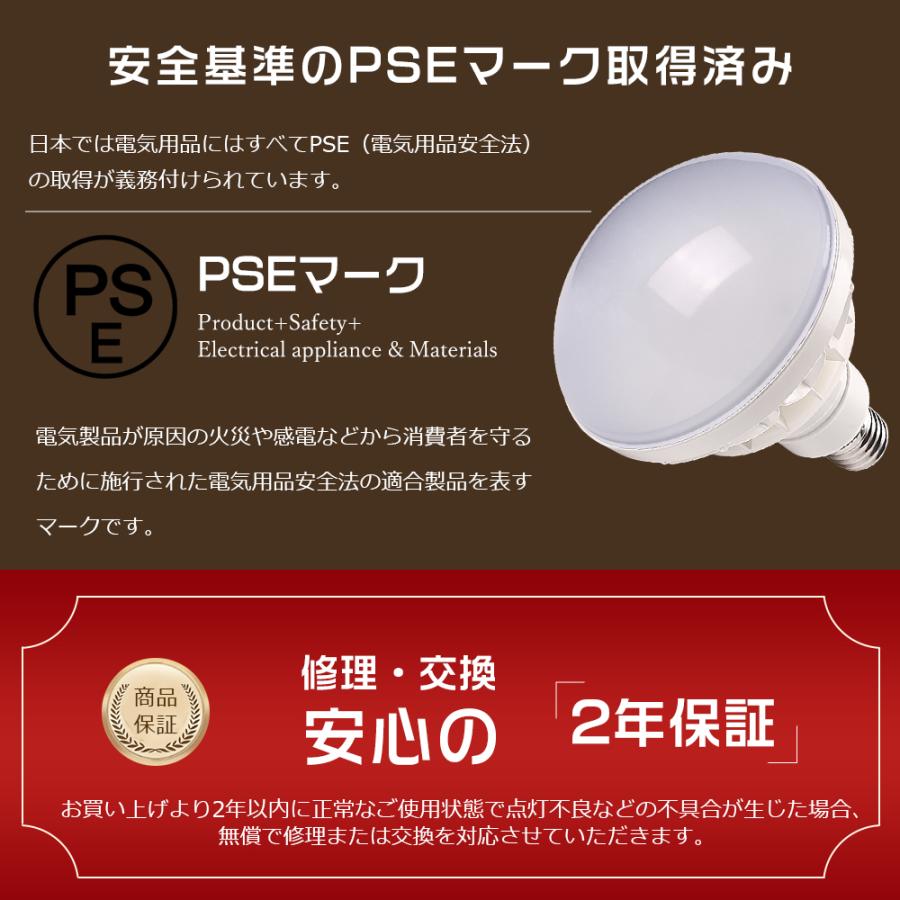 4個セット バラストレス水銀灯 led 50W 10000LM PAR56 E39 セルフバラ