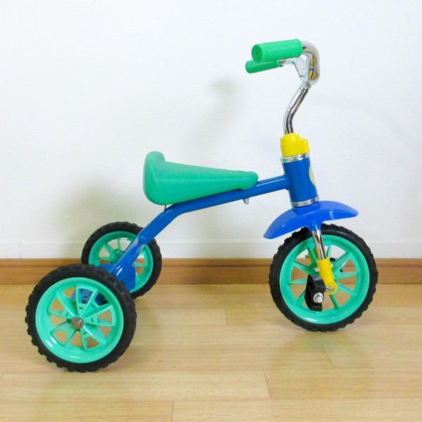 三輪車 日本製 乗用玩具 子ども用自転車 幼児 カラフル シンプル 青 ブルー 日本製 aｔ-081-ｂｌ｜nihon-outlet｜02