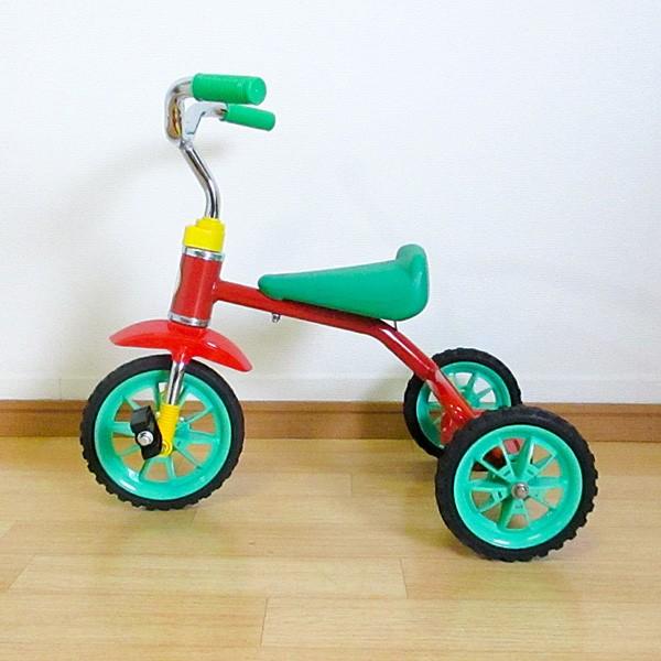 三輪車 日本製 乗用玩具 子ども用自転車 幼児 カラフル シンプル 赤