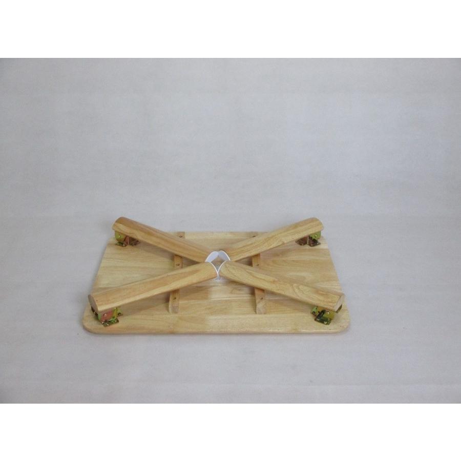 木製 ローテーブル 折りたたみ 60cm幅×45cm 小さめ 座卓 センター