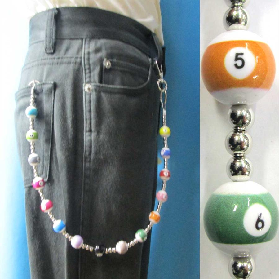 中国製 ウォレットチェーン ビリヤード 4203-00011 : 日本橋洋装雑貨店