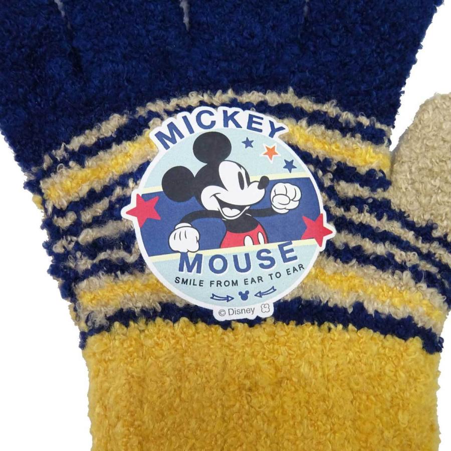 日本製 子供用 手袋 五指 ディズニー ミッキーマウス MK41100 6171