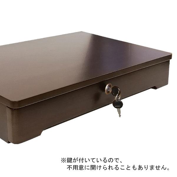 家具調仏壇 「日本堂オリジナル お参り壇 ダークブラウン」 手元 家具調仏壇 「日本堂オリジナル お参り壇 ダークブラウン」 手元
