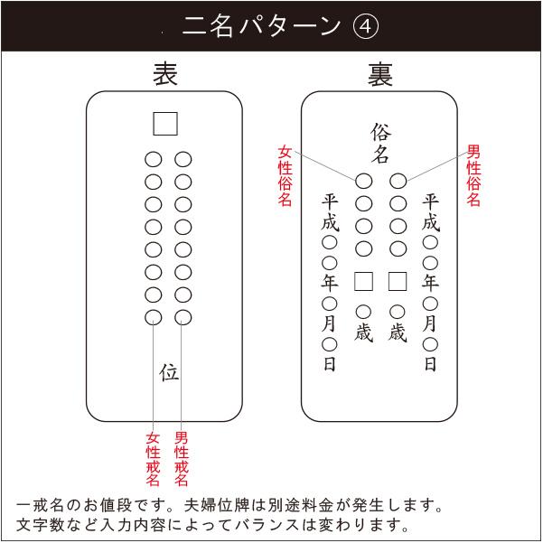 全品ポイント10倍】位牌 名入れ「機械書き」 : お仏壇の日本堂 - 通販