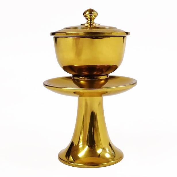仏具 茶湯器「茶湯器 金色 4.0寸」仏具 落とし付