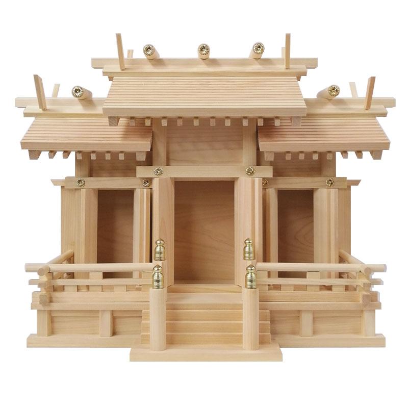 内宮 お宮 違い屋根 (神棚) 小サイズ : お仏壇の日本堂 - 通販 内宮 お宮 違い屋根 (神棚) 小サイズ : お仏壇の日本堂 - 通販