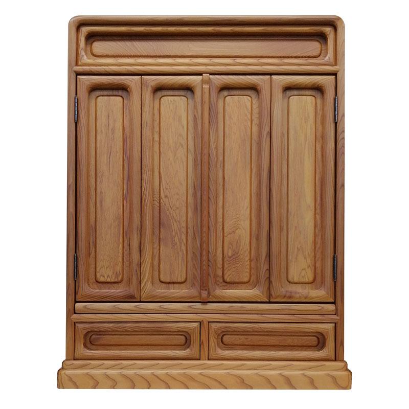 ポイント5倍】伝統工芸品 東京仏壇「屋久杉製ダルマ仏壇」23号 伝統