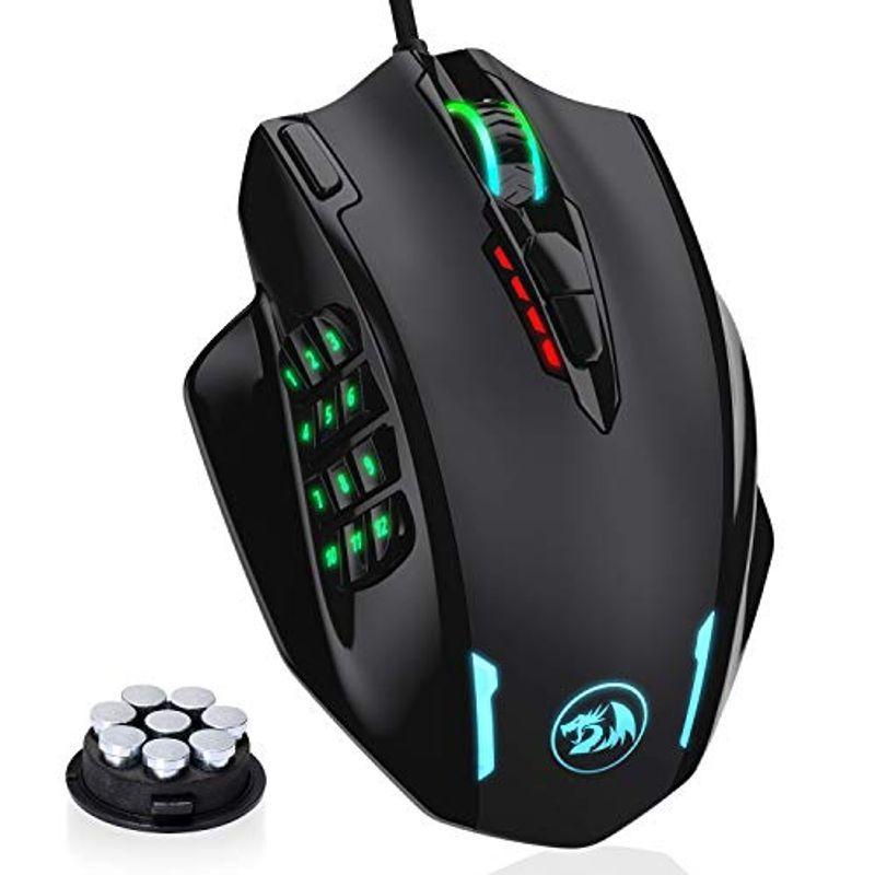 Mmoゲーミングマウス Redragon M908 dpi 1000hzポーリングレート 18個のプログランミング可能なボタン付 Stmlabo 通販 Yahoo ショッピング