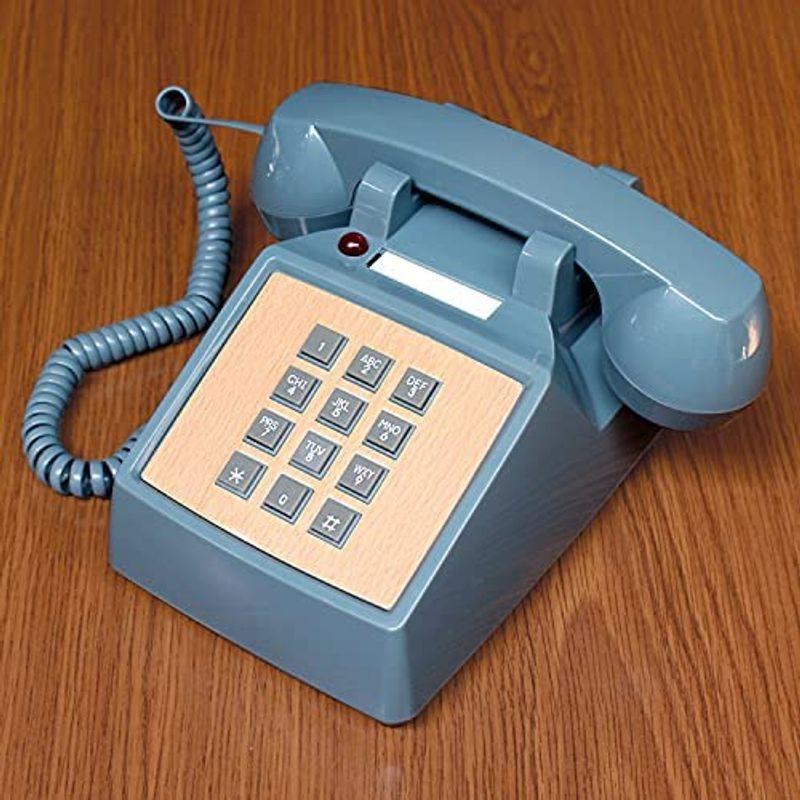 電話機 ハモサ モーテルフォン レトログリーン RP-001GR 電話 固定電話 