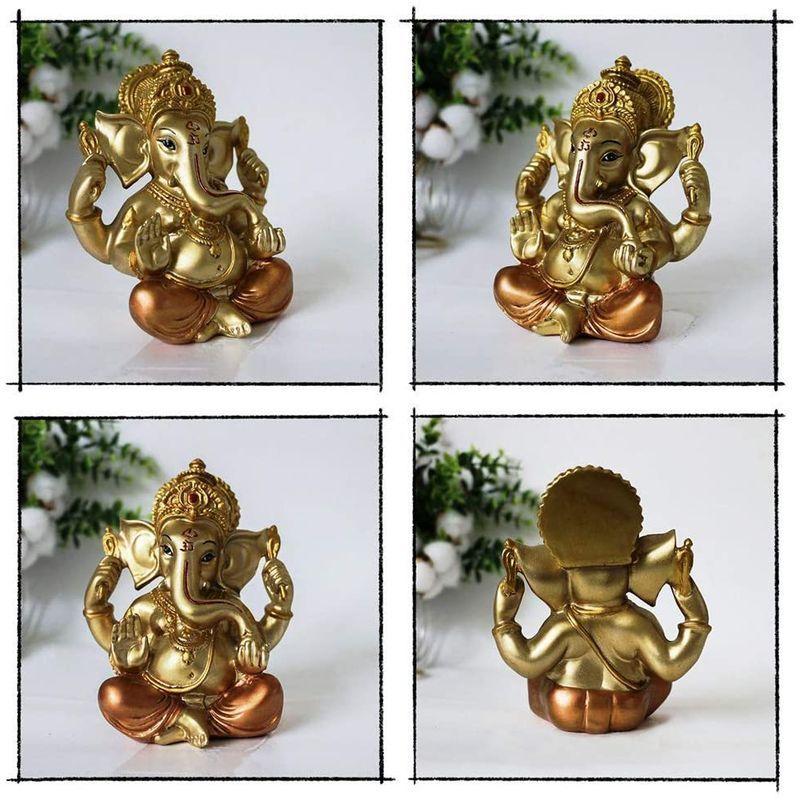 宅送 ヒンズー教神ガネーシャ神像 インドの象のブッダガネーシャ彫刻 インドのホームテンプル マンダールプージャアイテム インドの結婚式の返 オブジェ 置き物 Jarquifar Com