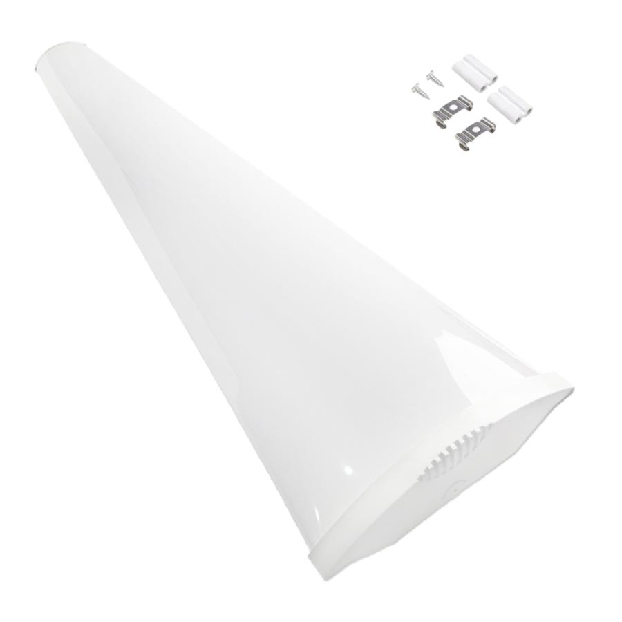6セット LEDベースライト 一体型逆富士型40W型2灯相当 50w 1200mm 120cm （fl40 flr40 fhf32） led蛍光灯 LED蛍光灯器具一体型 キッチン ベース照明トラフ形_16
