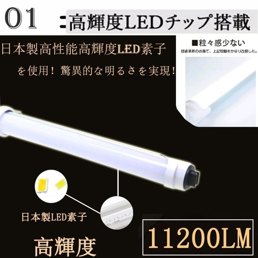 4本入り【2400MM110W形LED直管蛍光灯 消費電力110W→80W】FL110S-EX