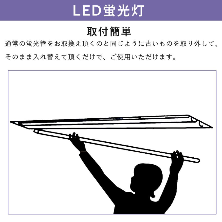 6セット】LED蛍光灯 30w形 直管led蛍光灯 工事不要 LED蛍光灯 直管 led