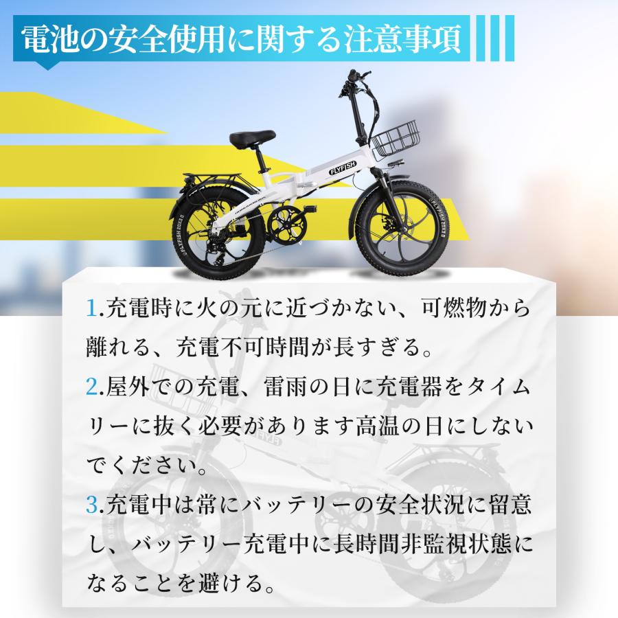 FLYFISH 20インチ アシスト自転車 免許不要 電動アシスト自転車 E-bike