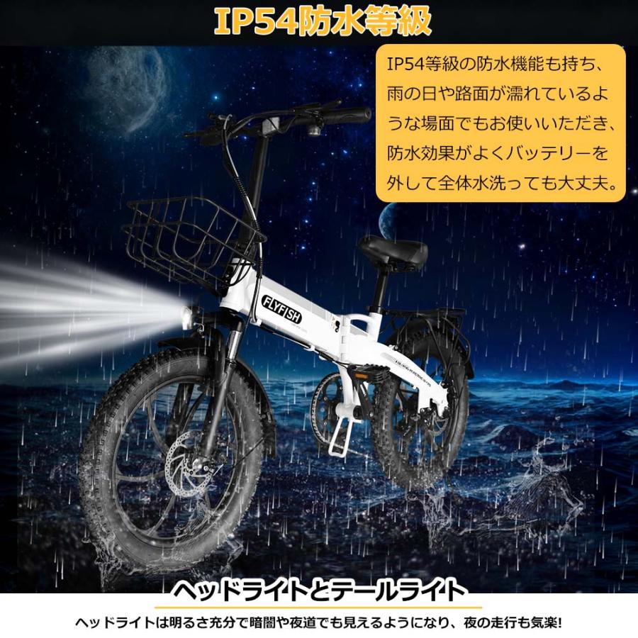 【即納能力のある】FLYFISH 2025 型お墨付き克ち取る 御墨付き不必要 公道走行能力のある 電動助けること銀輪 20in カゴ付き添い人 銀輪 電動  e-bike bicycle 折り畳み  折りたたみ 軽さ