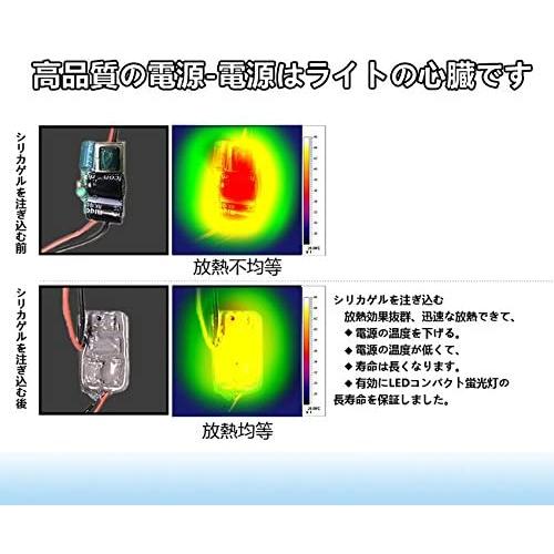コンパクト蛍光灯（FPL27EX-D）代替 グロー式工事不要 LEDFPL27形