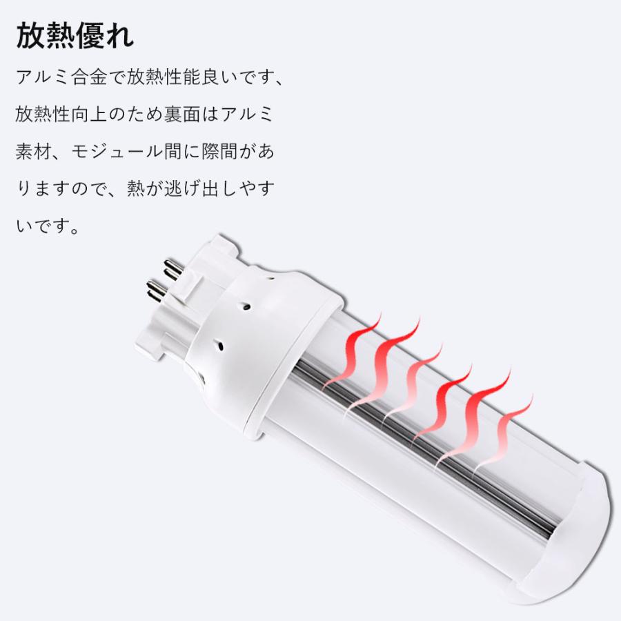 10セット】FDL18形 LEDコンパクト蛍光灯 8W LEDランプ LED電球 電球色