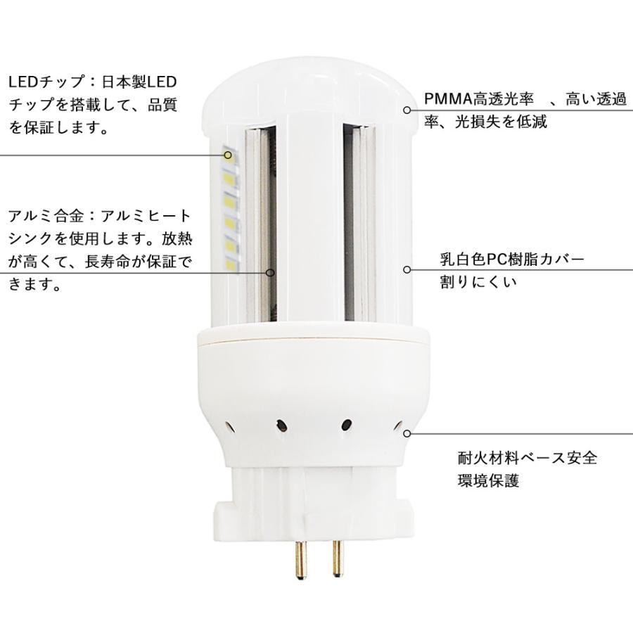 FDL9形 LED蛍光灯 口金GX10Q ledコンパクト蛍光灯 fdl9ex led照明器具