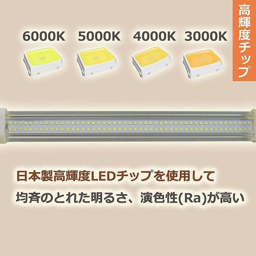 コンパクト蛍光灯 FHP45EN 代替 昼光色（5000K）25W 4000LM LED