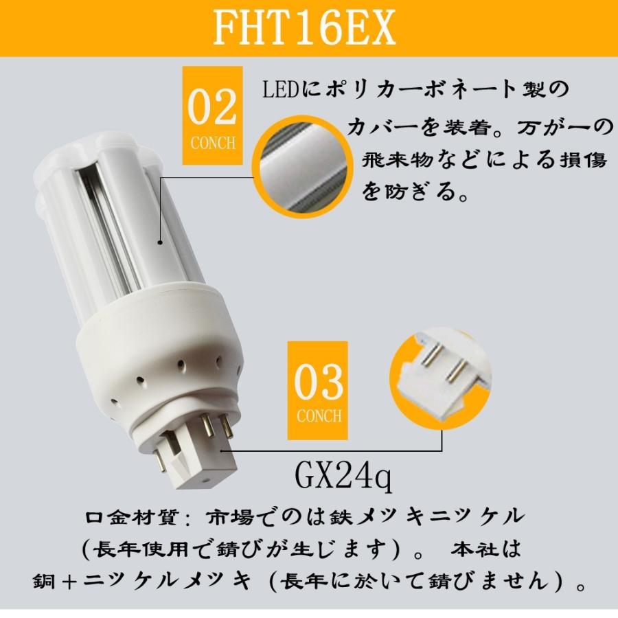 Panasonic 蛍光灯8本入　FHT16EX-L 電球色 Amazon.co.jp : FHT16EX-L LED コンパクト蛍光管16W型交換LED