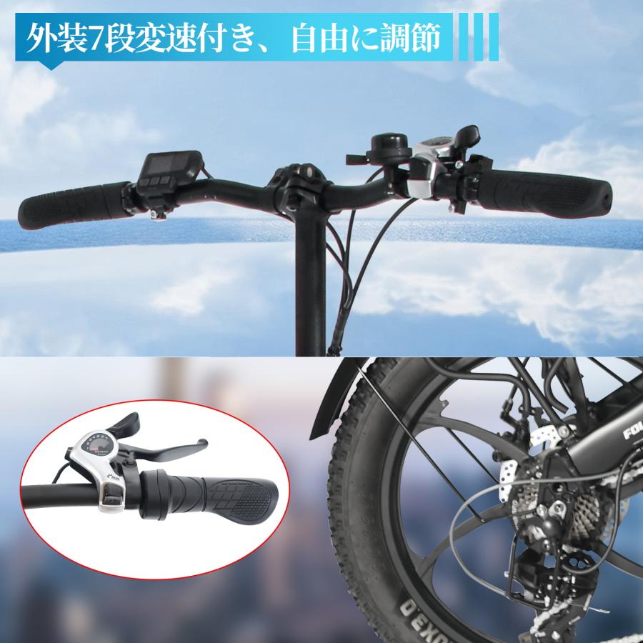 2025新型 型式認定 FLYFISH 折り畳み式 20インチ 電動アシスト自転車